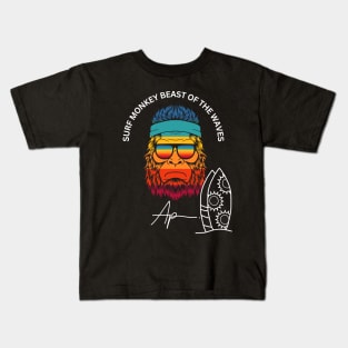 Surf Monkey signature series Kids T-Shirt